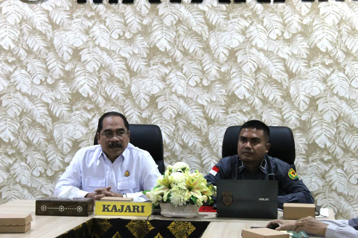 Jaga Kondusivitas Wilayah, Kejari Mataram Gelar Rapat Koordinasi Tim PAKEM Lombok Barat