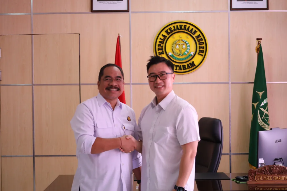 Kajari Mataram Terima Kunjungan Konsulat Korea Selatan Bahas Penanganan Perkara WNA di Gili Trawangan