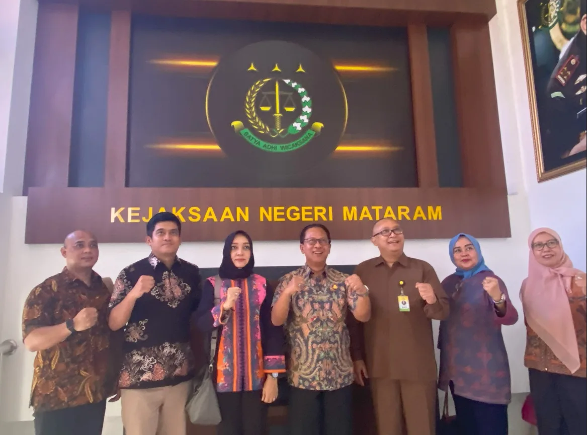 Kunjungan Tim Advance Pusdiklat Manajemen dan Kepemimpinan Badiklat Kejaksaan RI ke Kejaksaan Negeri Mataram