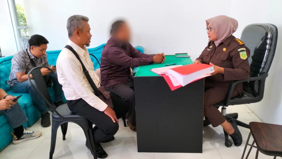 Penyerahan Tersangka Dan Barang Bukti (Tahap II) Tindak Pidana Pemilu Caleg Kabupaten Lombok Utara