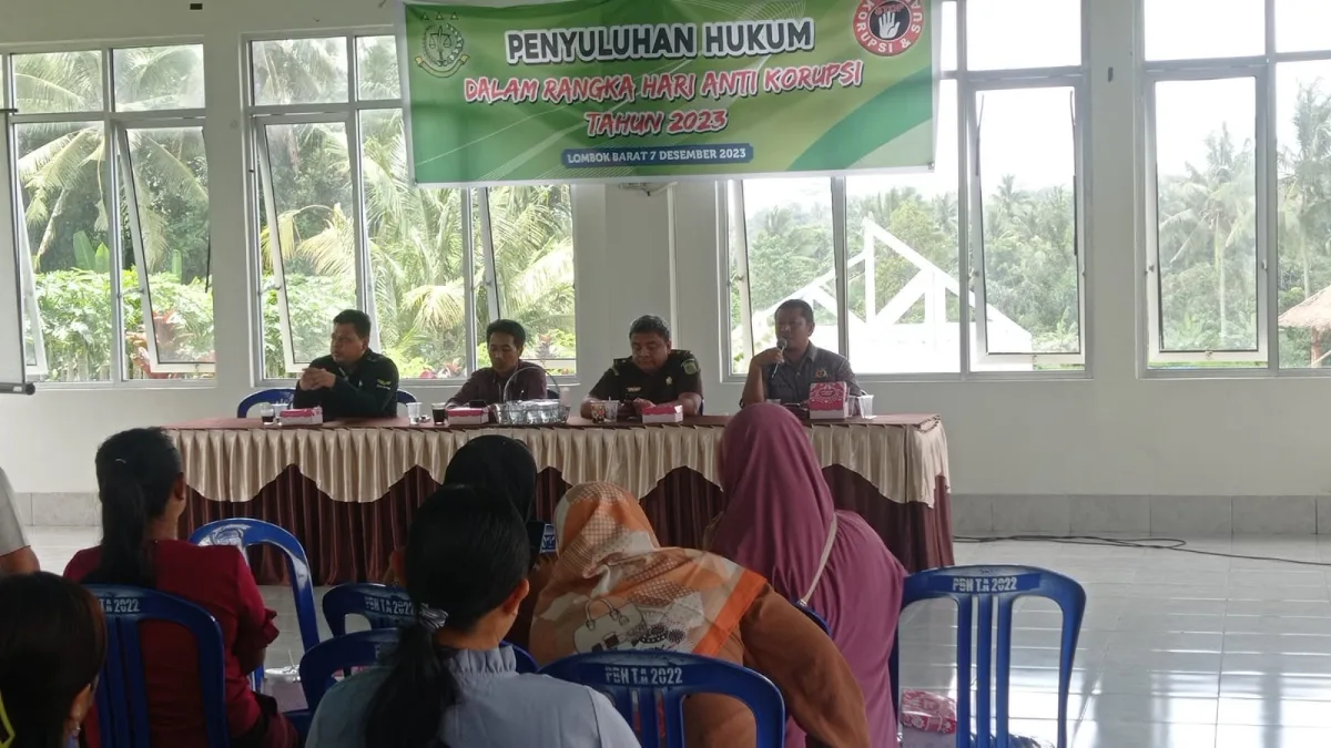 Peringatan Hari Anti Korupsi Sedunia (Hakordia) Tahun 2023 Pada Kejaksaan Negeri Mataram